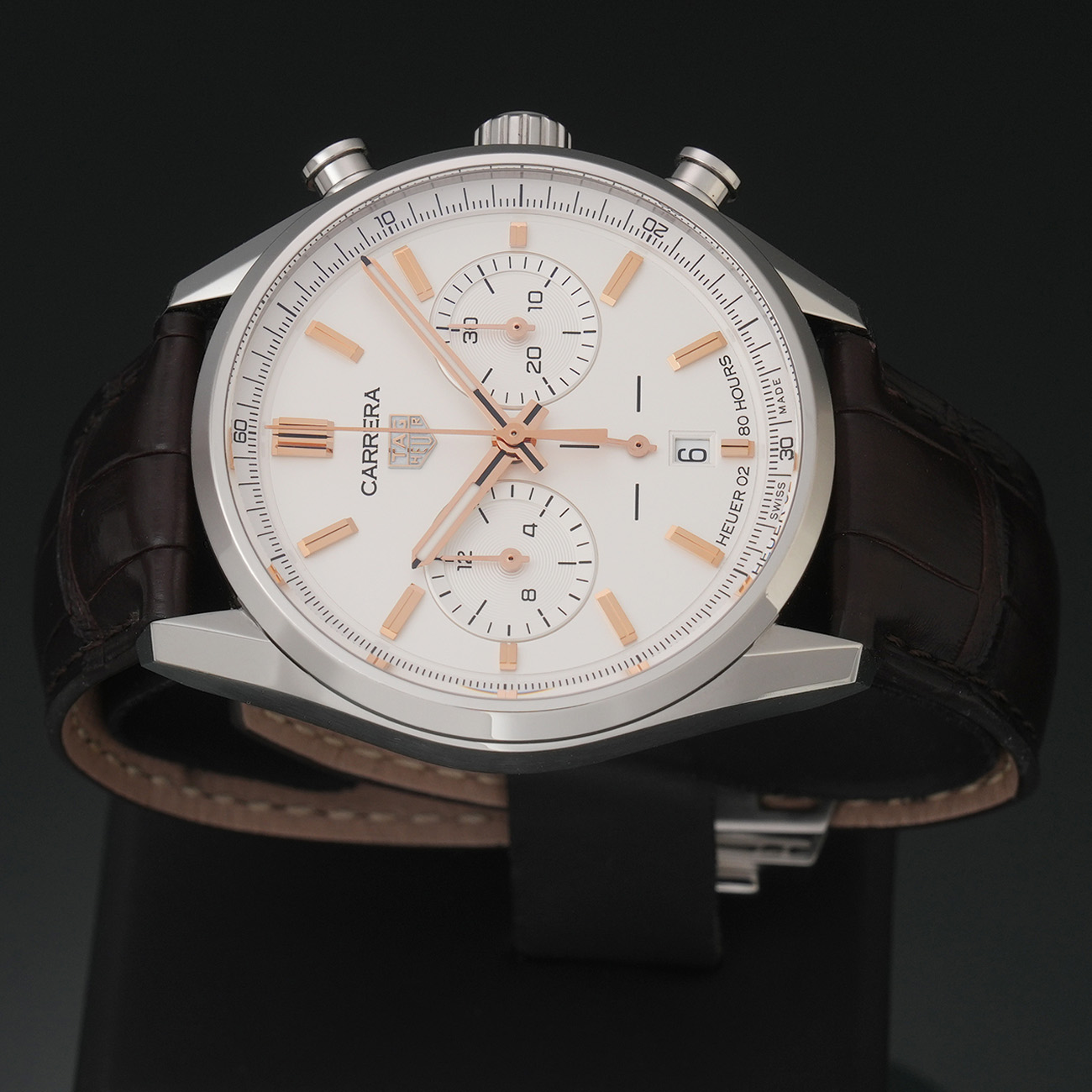 TAG HEUER(USED)태그호이어 까레라 크로노그래프 CBN2013-0